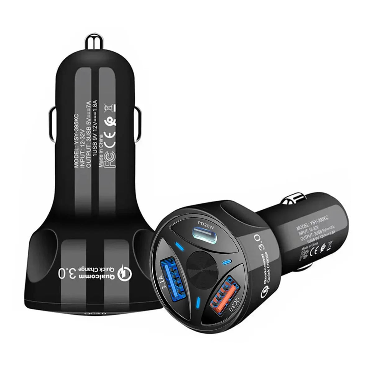 Hootoo - 3 Port Car Charger (Original)