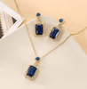 Royal Gemstone Necklace Set